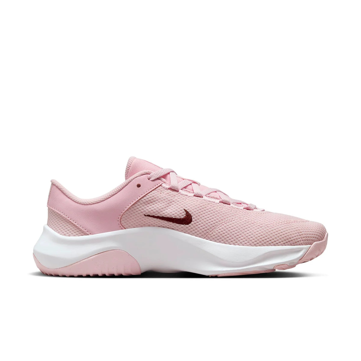 nike legend essential 3 nn pink white size 7