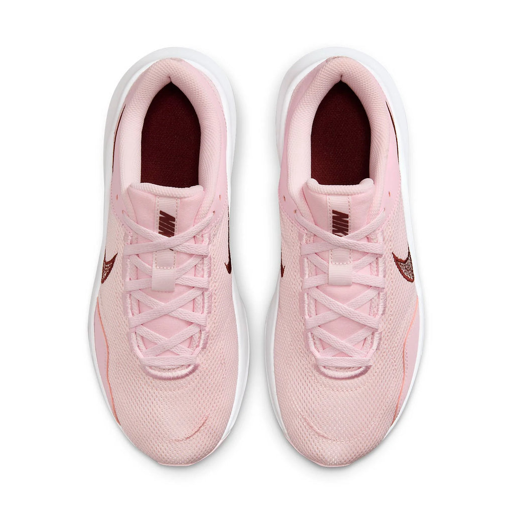 nike legend essential 3 nn pink white size 7