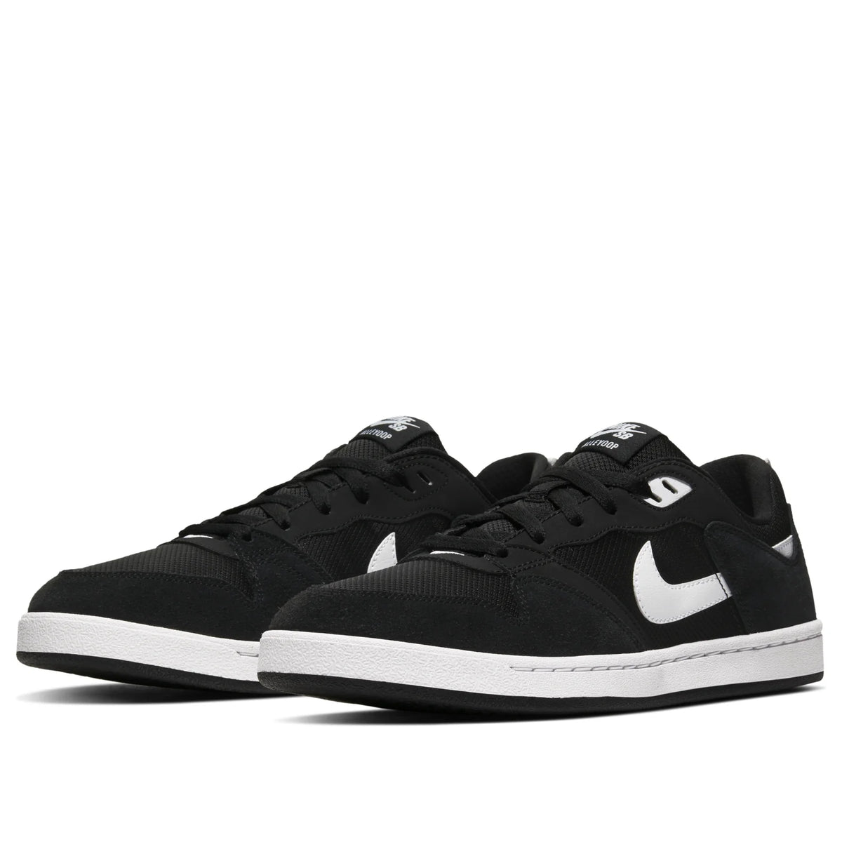 Nike SB Alleyoop Black White Size 7.5