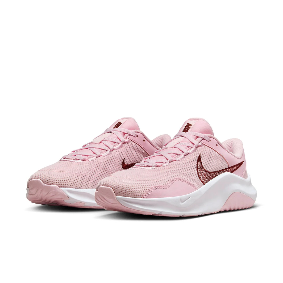 nike legend essential 3 nn pink white size 7