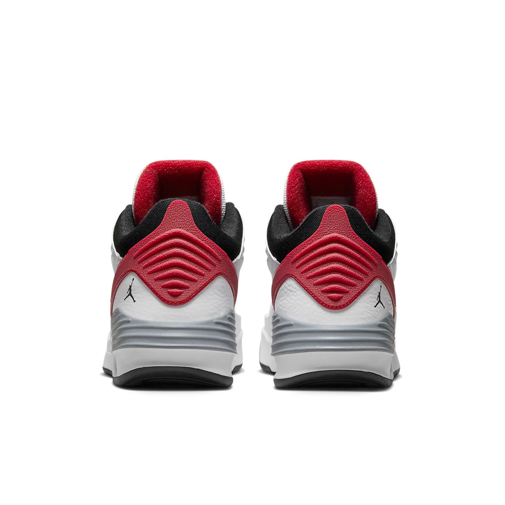 Jordan Max Aura 5 'Blanco Negro Rojo Varsity Size 8