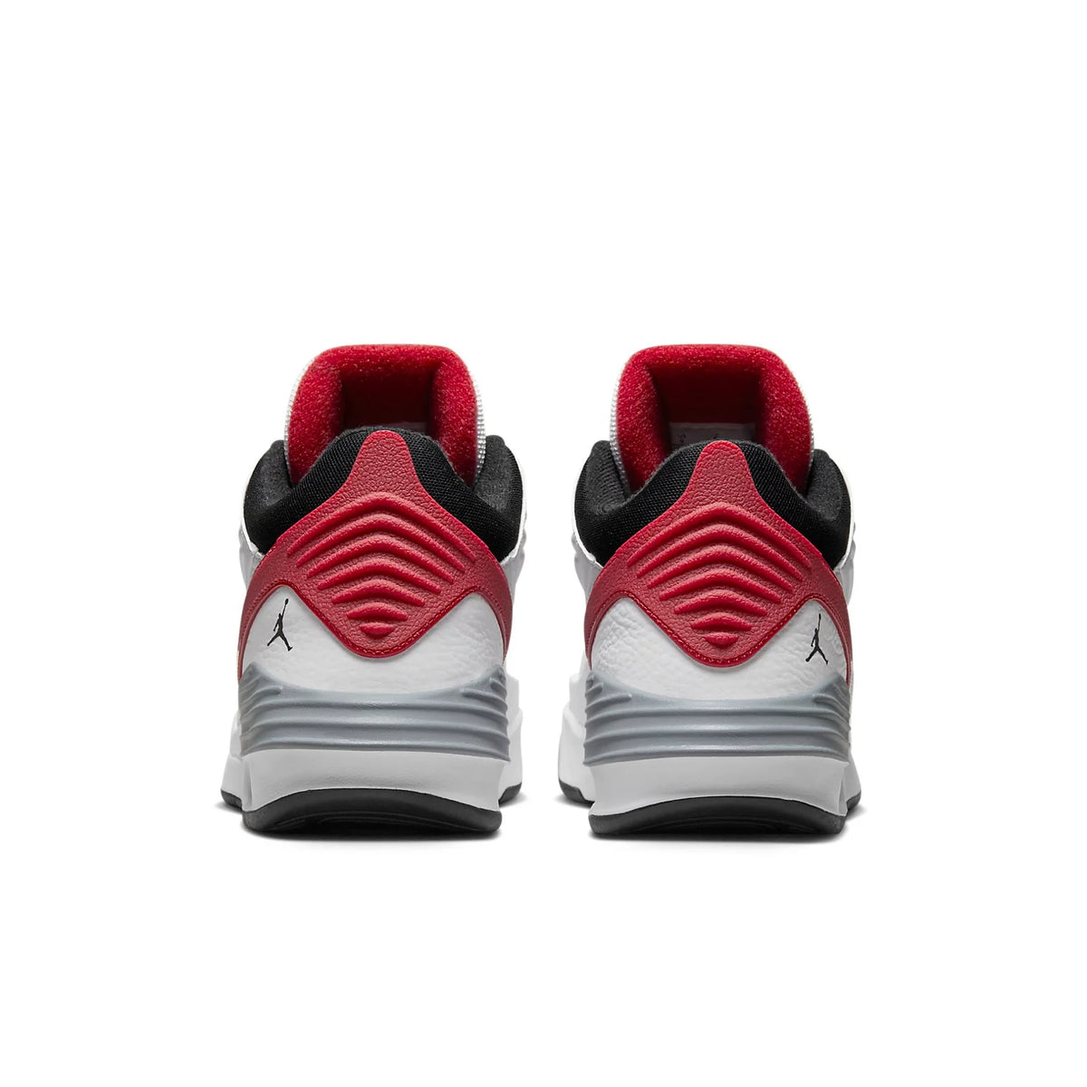 Jordan Max Aura 5 'Blanco Negro Rojo Varsity Size 8