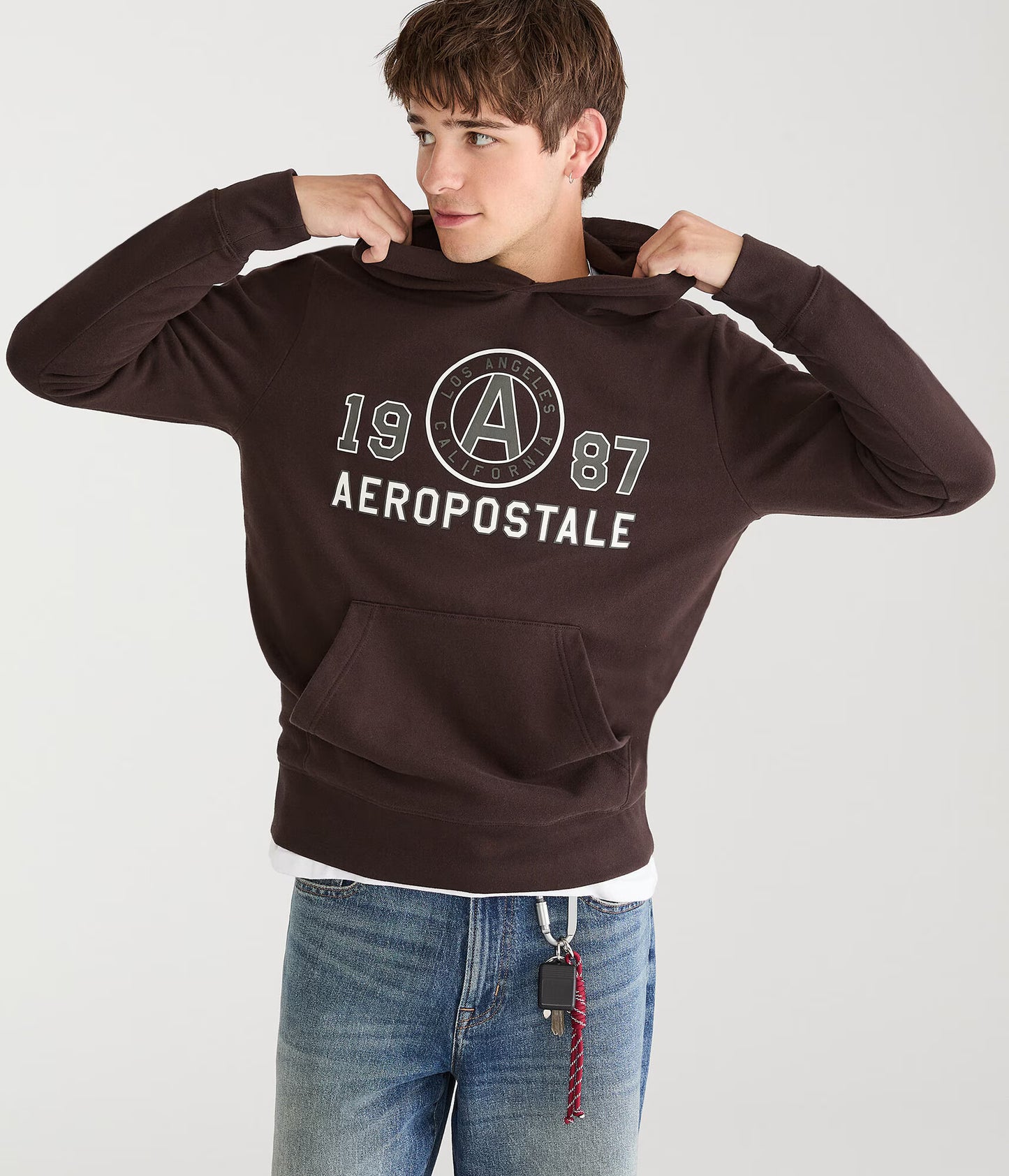 AEROPOSTALE 1987 PULLOVER HOODIE