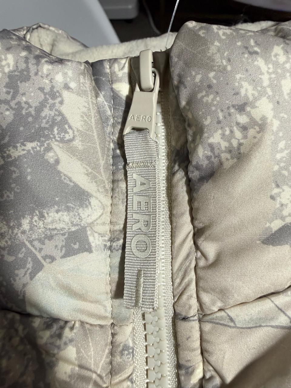 AEROPOSTALE / FOREST CAMO HEAVYWEIGHT MOCK-NECK PUFFER JACKET 297