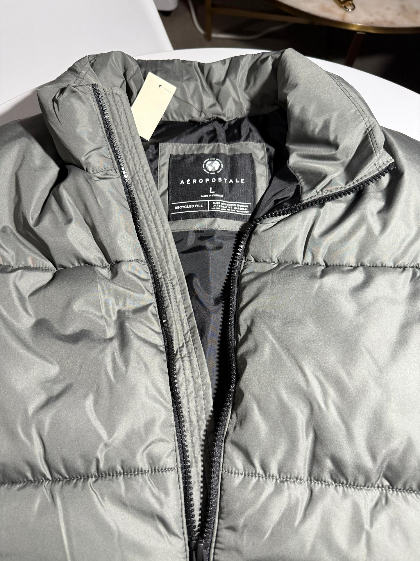 AEROPOSTALE  HEAVYWEIGHT QUILTED  PUFFER VEST